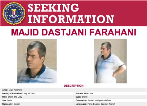 FBI Hunts For Suspected Iranian Assassin Targeting Trump Era Officials