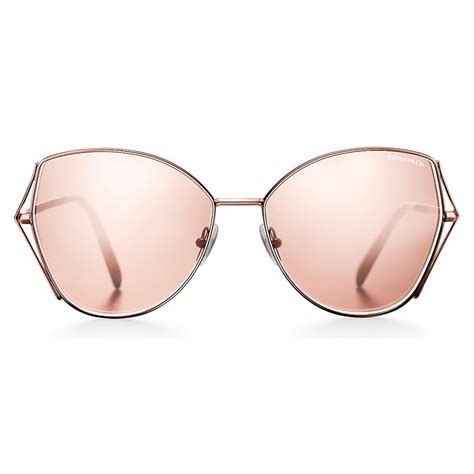 Tiffany And Co Butterfly Sunglasses Rose Gold Tiffany T Collection Tiffany And Co Eyewear