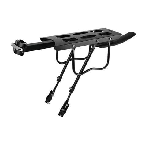 Luwecf Bike Rear Rack With Fender Bicycle Touring Carrier Bicycle Rear