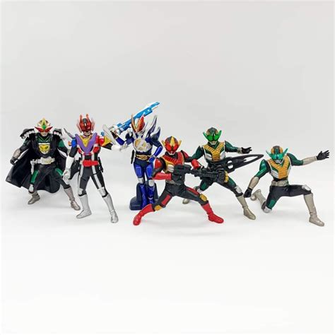 Hg Gashapon Kamen Rider Kabuto Den O Ooo Wizard Fourze Hibiki