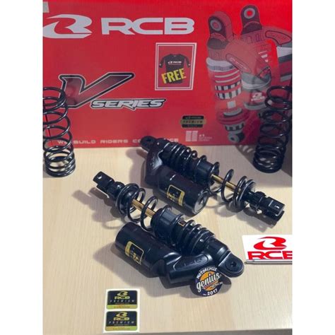 Jual Shock RCB Aerox 155 New Nmax 2020 Premium VS Series Black Full