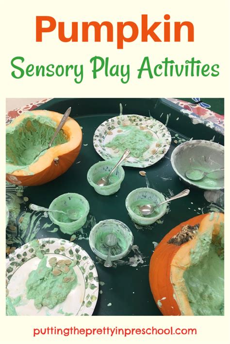 Pumpkin Sensory Activities