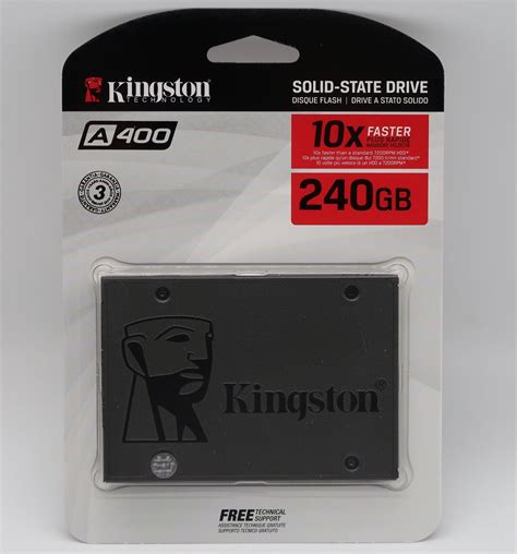 Used Kingston A400 SSD 240GB SATA III 2 5 Internal Solid State Drive