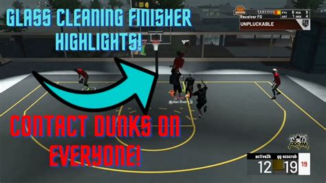 My Glass Cleaning Finisher Dominates In Nba K Insane Highlghts