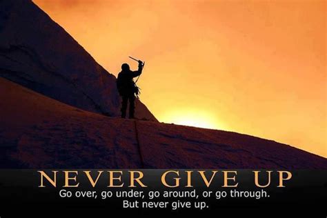 Never Give Up