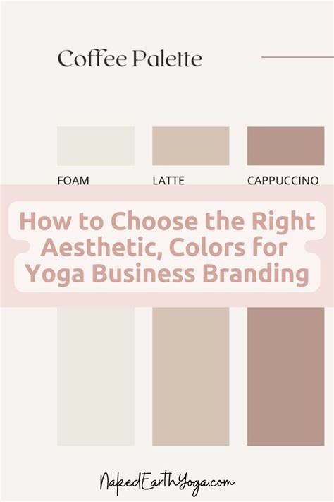 How To Choose The Right Aesthetic Colors For Yoga Business Branding