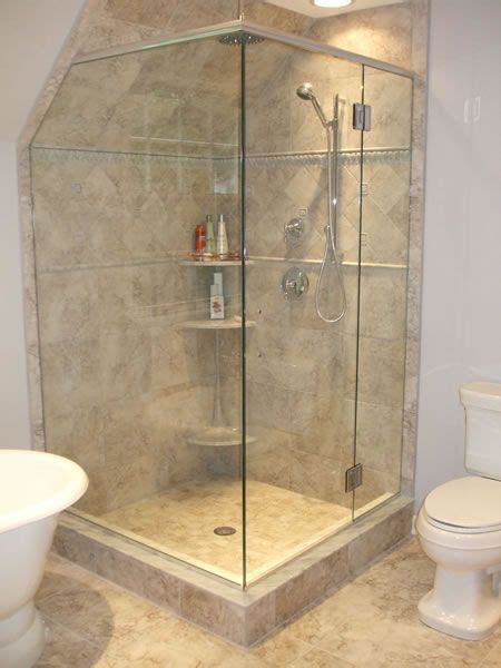 Maryland Shower Enclosures Frameless 90 Degree Corner