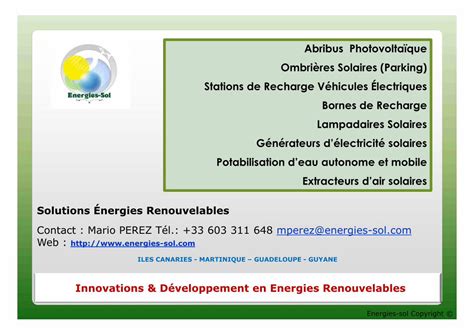 PDF Abribus Photovoltaïque Ombrières Solaires Parking Solution