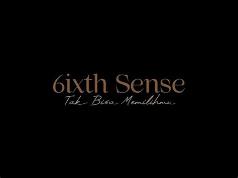 COVER 6ixth Sense Tak Bisa Memilihmu By Pijul Lyric Video YouTube