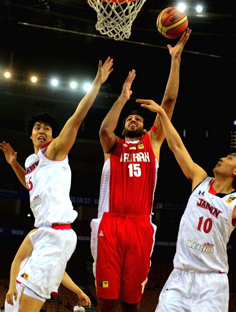 Wuhan Match Between Iran And Japan At The 5th Fiba Asia Cup Basketball