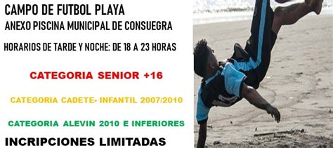 Ii Torneo De F Tbol Playa Consuegra Agosto Ayuntamiento De