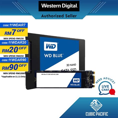 Western Digital WD Blue SSD 3D NAND 250GB 500GB 1TB 2 5 M 2 SATA