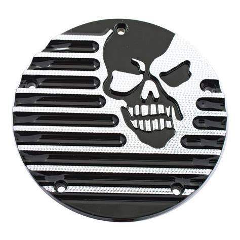 Covingtons Alu Derby Cover Skull Diamond Edge Thunderbike Shop