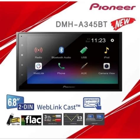 Jual Head Unit Pioneer Dmh A Bt Weblink Original Shopee Indonesia