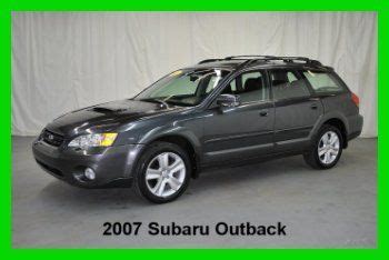 Sell Used 07 Subaru Outback Wagon 2 5 XT Limited AWD One Owner No