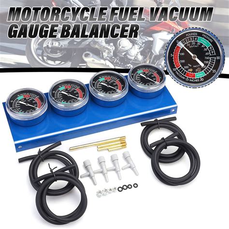 Universele Motorfiets Carburateur Vacuüm Gauge Balancer Synchro Tool ...
