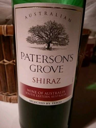 Patersons Grove Shiraz Vivino Us