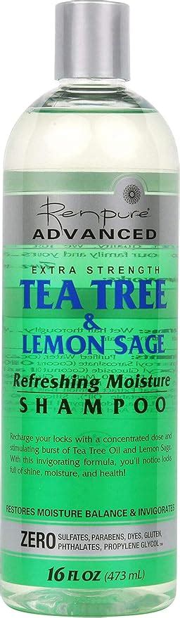 Renpure Advanced Tea Tree And Lemon Sage Shampoo 16 Ounce Amazonca Beauty And Personal Care