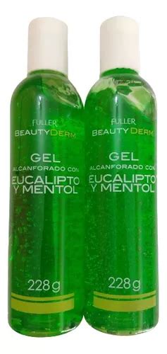 Pack 2 Frascos Gel Alcanforado Con Eucalipto Y Mentol Fuller Envío Gratis