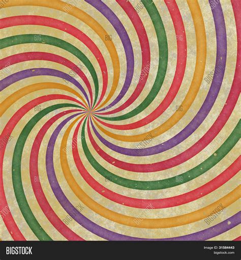 60s 70s Groovy Retro Swirl Funky Image And Photo Bigstock