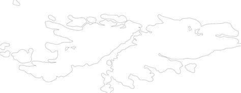 Premium Vector Falkland Islands Falkland Islands Outline Map