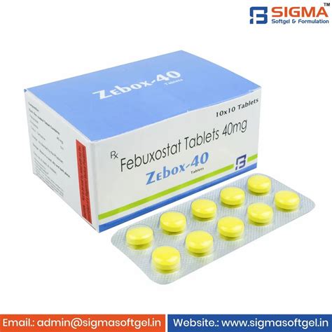 Febuxostat Tablets Mg At Rs Box Uloric In Patiala Id