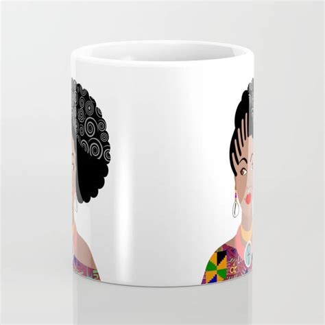 Black Woman Coffee Mug African Queen Black Girl Art African T