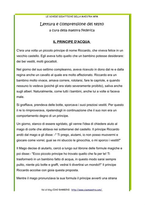 Pdf Le Schede Didattiche Della Maestra Mpm Lettura E Comprensione