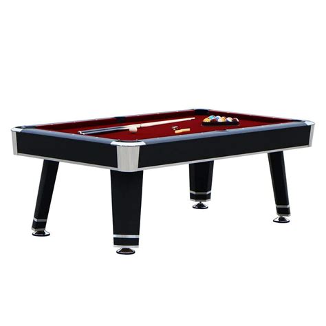 Hathaway 7 Ft Jupiter Pool Table In Black Finish Bg50320 The Home Depot