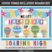 We Lift Each Other Up Bulletin Board Kit Hot Air Balloons Classroom Motivational Wall