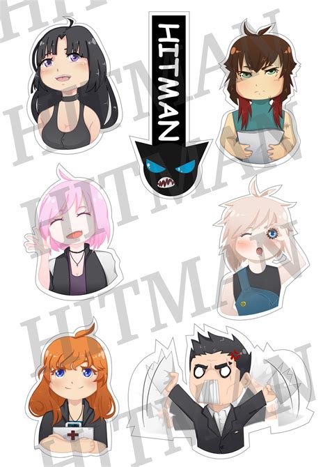 Иллюстрация Стикерпак в стиле персонажи | Illustrators.ru