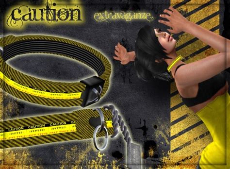 Second Life Marketplace Ex Caution Collar