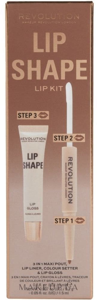Makeup Revolution Lip Shape Chauffeur Nude Набор для губ купить по лучшей цене в Украине