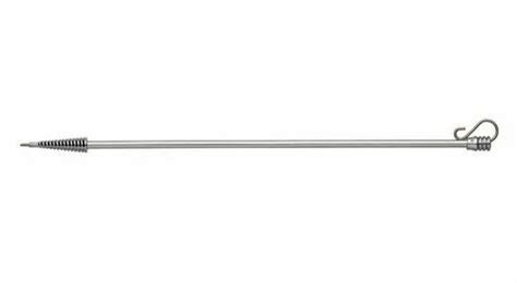 Silver Leech Wilkinson Intra Uterine Cannula With Stylet With Lock