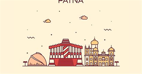 Patna skyline, India, Graphics - Envato Elements