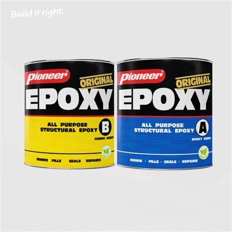 Pioneer Epoxy All Purpose Structural Adhesive Rakan Industries Malaysia