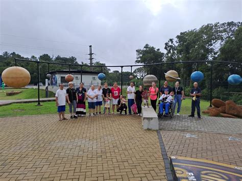 Alunos Da Apae Cocal Do Sul Exploram O Universo Em Passeio Ao Parque