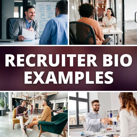 30 Recruiter Bio Examples • Eat Sleep Wander