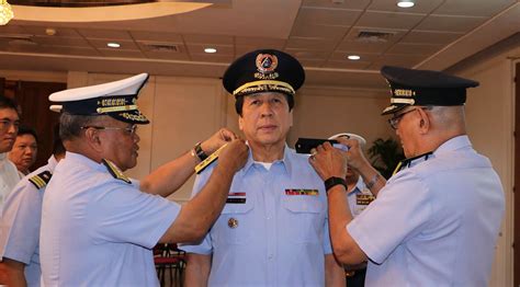 PCG Rear Admiral Elson E Hermogino Commandant Philippine Coast Guard