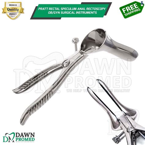 German Grade Pratt Rectal Speculum Anal Rectoscopy OB GYN Urology Inst