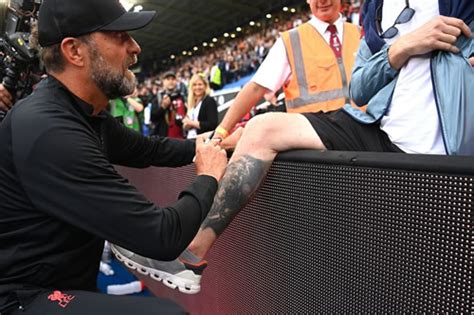 Jurgen Klopp Signs Giant Tattoo Of Himself On Obsessed Liverpool Fans