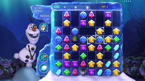 Frozen Free Fall Snowball Fight Level Walkthrough No Power Ups