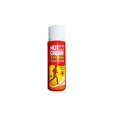 Hot In Cream Strong Botol 60 Ml Kegunaan Efek Samping Dosis Dan Aturan Pakai Halodoc