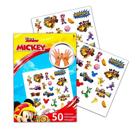 Disney Mickey Mouse And Minnie Mouse Temporary Tattoos Party Favors