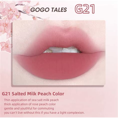Jual GOGOTALES After Glow Creamy Lip Mud Small Fat Ding Milk Cream Nude Student Affordable GT