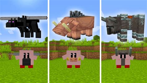 Minecraft Pero Soy Kirby ⭐️ Transformaciones De Todos Los Mobs Youtube