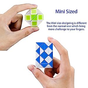 Amazon Ganowo Sensory Toy Snake Cube Twist Fidget Puzzle For