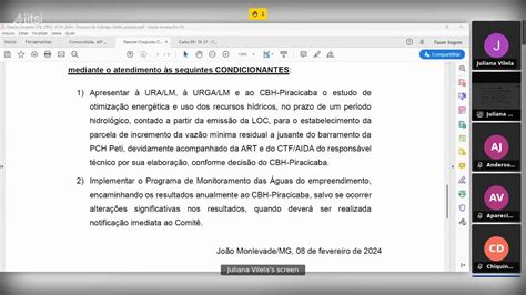 Reunião Extraordinária CBH Piracicaba 19 02 2024 Parte 02 YouTube