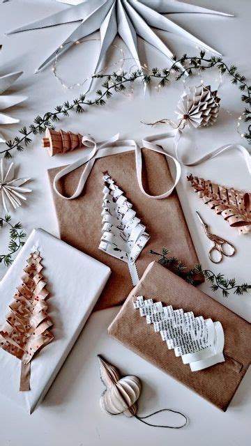 E Stübing On Instagram How To Make 🌲from Leftover Wrapping Paper 🌲 A