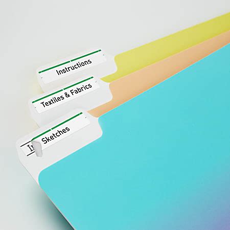 Avery Trueblock Permanent Inkjetlaser File Folder Labels X